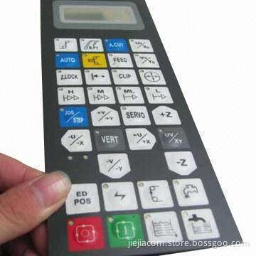 Membrane Switch with Dig to LCD Window, Metal Dome Keys and 2 to 24V Rated Voltage